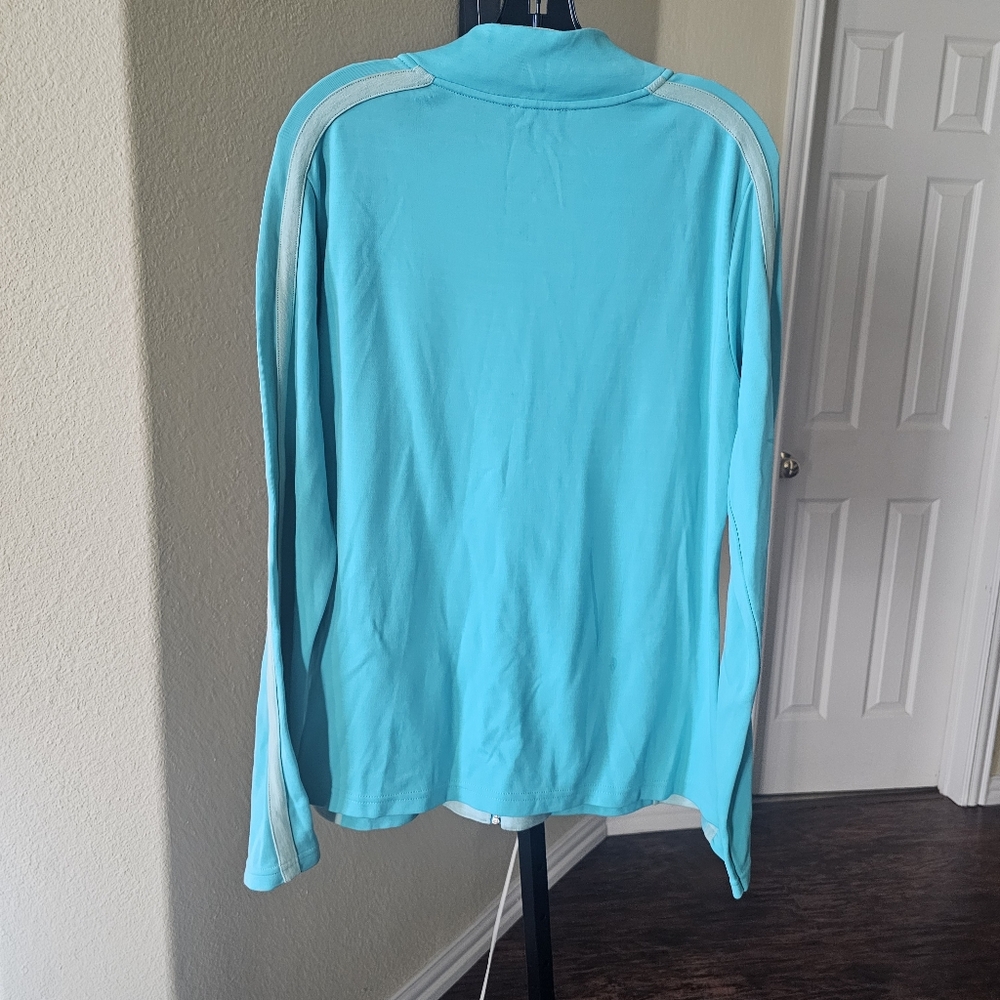 Versace Sport Turquoise Full-Zip Jacket XL - Picture 2 of 12